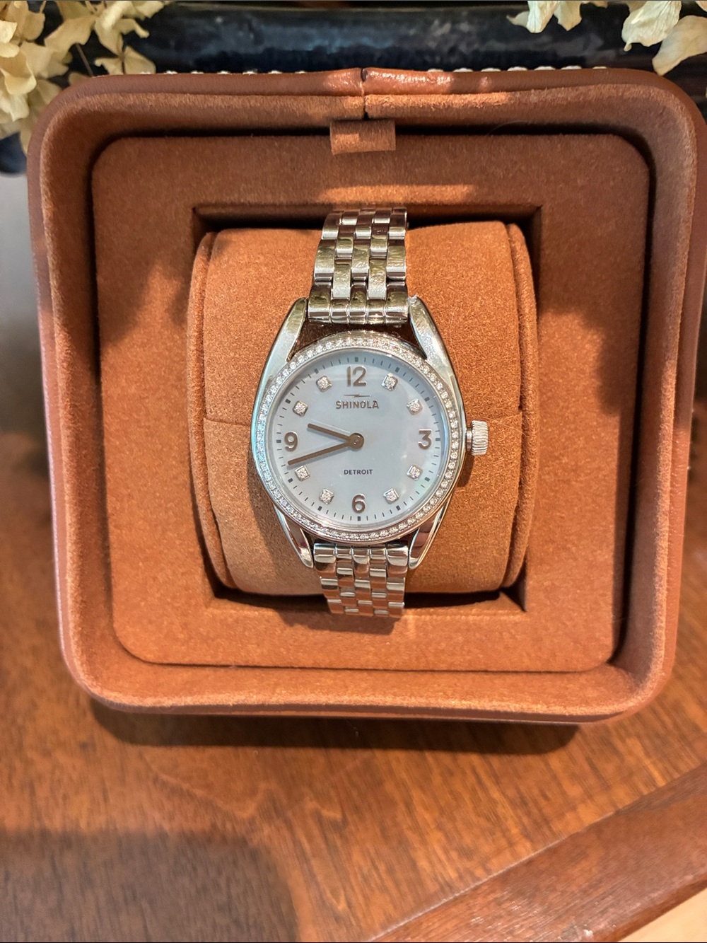 Shinola Diamond Wristwatch